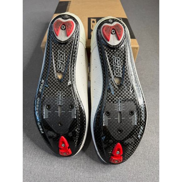 SIDI Wire 2 Carbon Road Cycling Shoes White Men’s Size EUR 42.5 / US 8.5